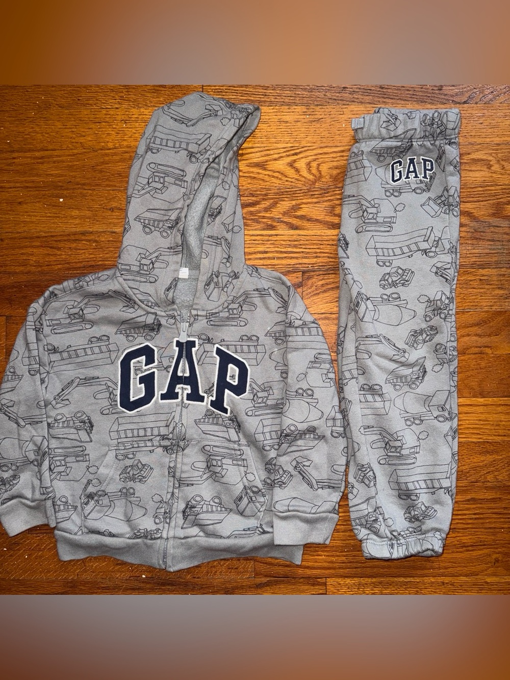 GAP Grey Vehicle Hoodie & Jogger Set